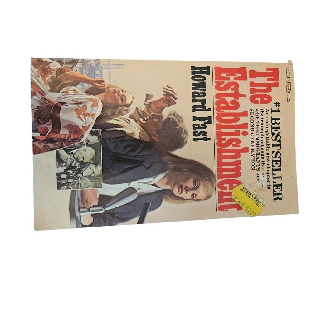 The establishment by Howard Fast - dell books - isbn 0440122961